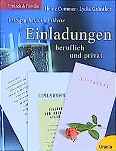 Einladungen - beruflich und privat Self-help
