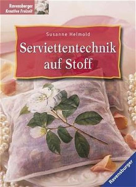 Serviettentechnik auf Stoff Hobbies & Crafts