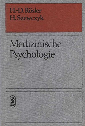 Medizinische Psychologie., Books