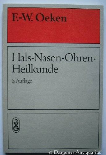 Hals-Nasen-Ohren-Heilkunde, Medicine Books
