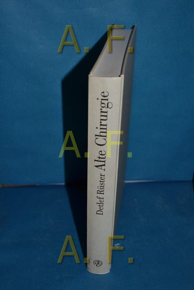 Alte Chirurgie Medicine Books
