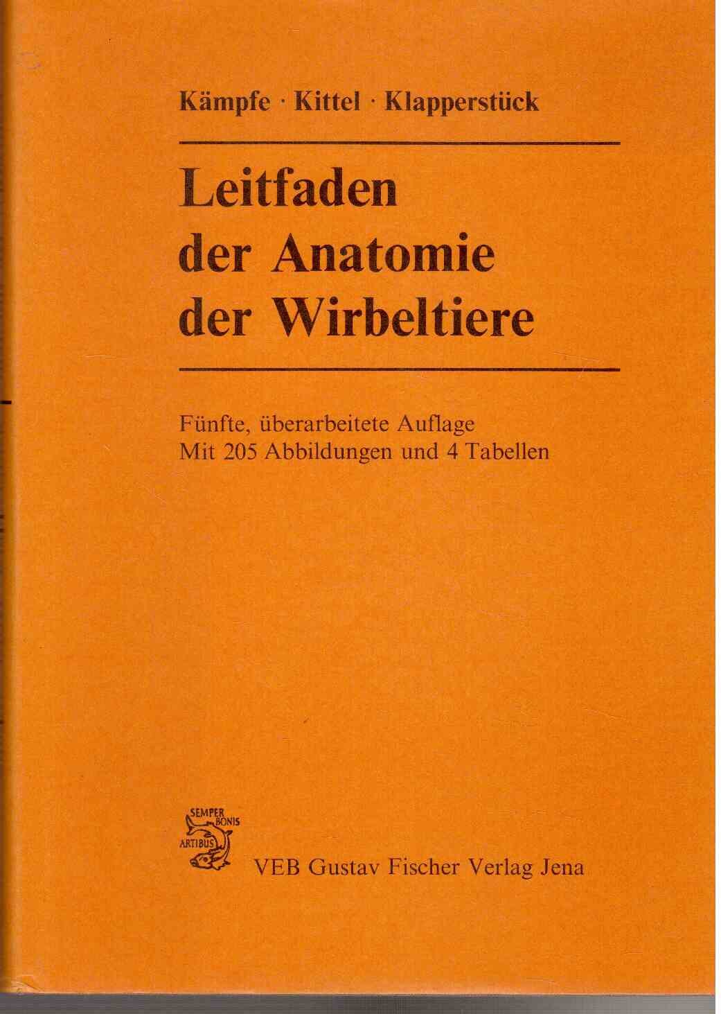 Leitfaden der Anatomie der Wirbeltiere, Medicine
