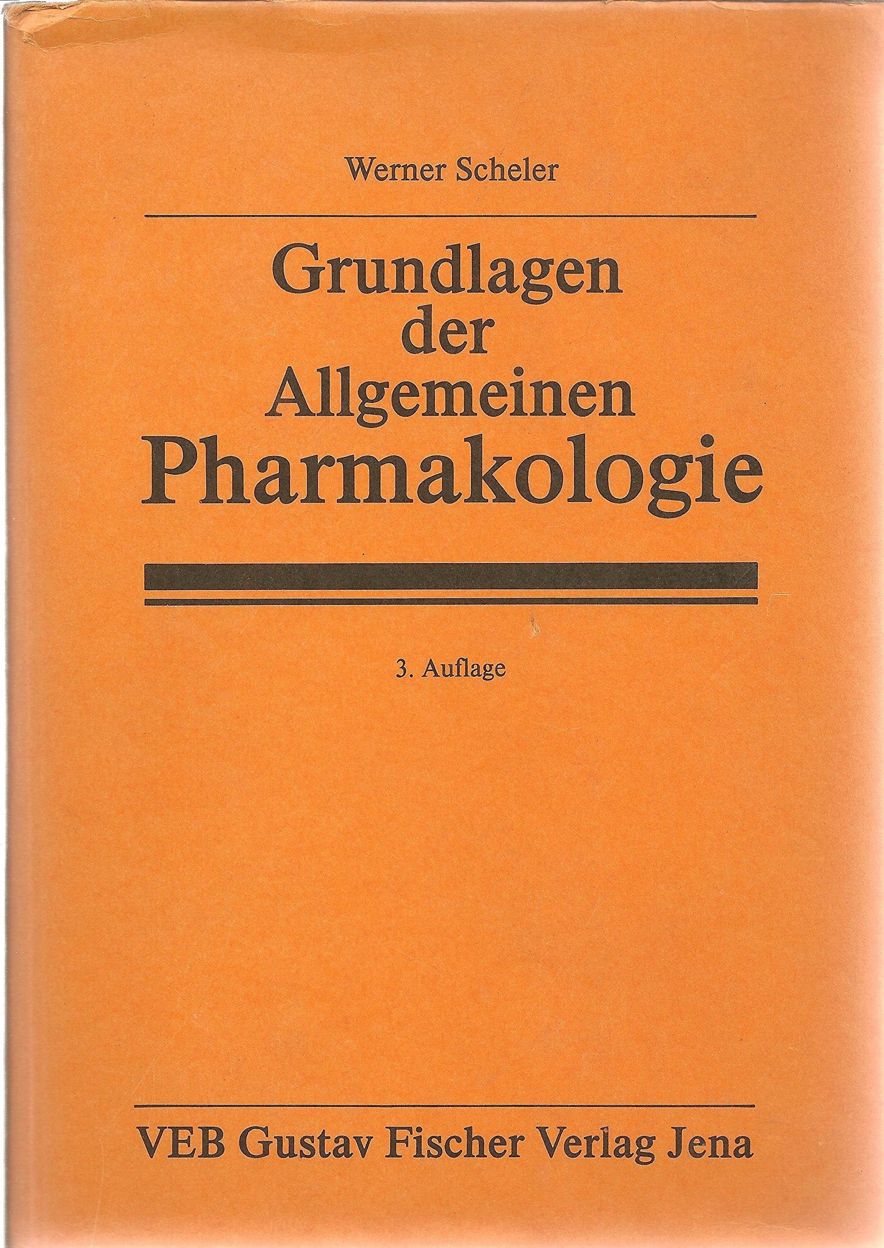 Grundlagen der Allgemeinen Pharmakologie Books