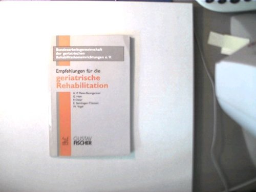 Empfehlungen für die geriatrische Rehabilitation Medicine