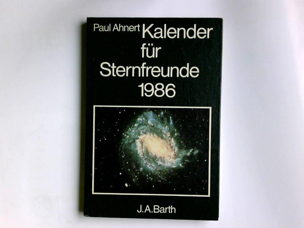 Kalender für Sternfreunde 1987. Kleines astronomisches Jahrbuch. Natural Sciences