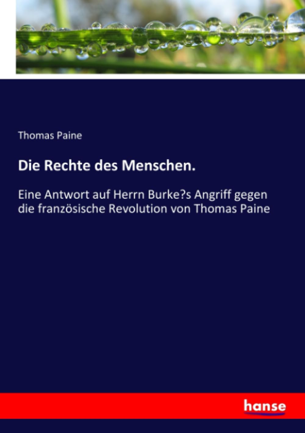 Die Rechte des Menschen. Law