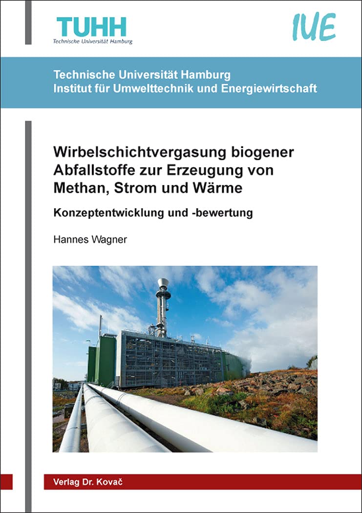 Wirbelschichtvergasung biogener Abfallstoffe zur Erzeugung von Methan, Strom und Wärme: Konzeptentwicklung und -bewertung (Schriftenreihe Technische Forschungsergebnisse): 44 book