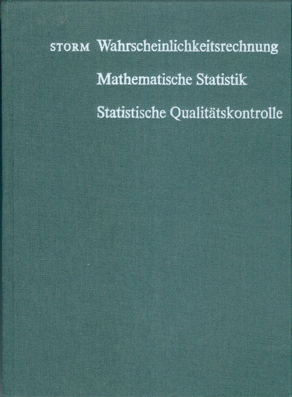 Wahrscheinlichkeitsrechnung, mathematische Statistik und statistische Qualitätskontrolle Business, Finance & Career