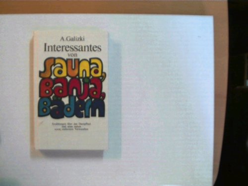 Interessantes von Sauna, Banja, Bädern Medicine