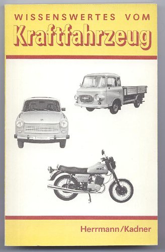 Wissenswertes vom Kraftfahrzeug Books