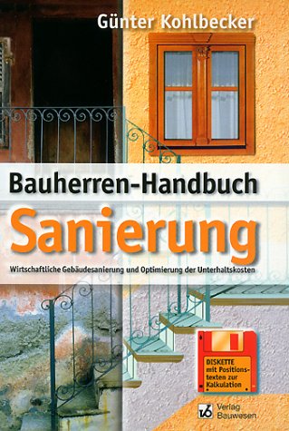 Bauherren-Handbuch Sanierung, m. Diskette (3 1/2 Zoll) Hobbies & Crafts