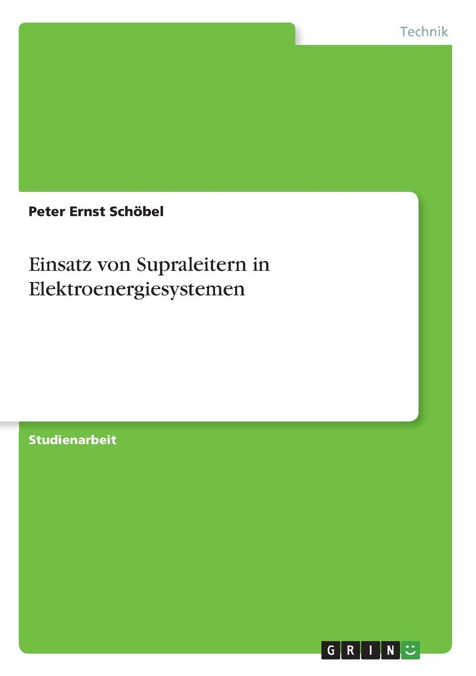 Einsatz von Supraleitern in Elektroenergiesystemen Business & Technology
