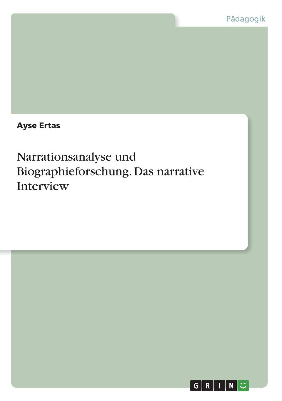 Product Image: Narrationsanalyse und Biographieforschung. Das narrative Interview
