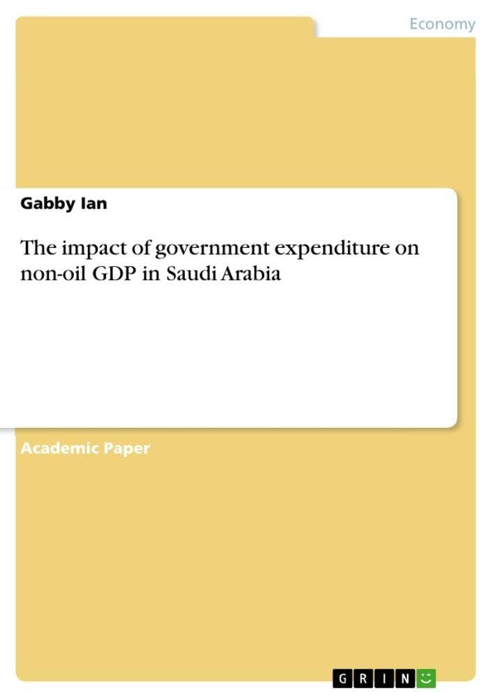 The impact of government expenditure on non-oil GDP in Saudi Arabia Law
