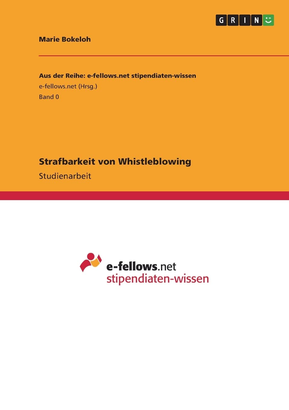 Product Image: Strafbarkeit von Whistleblowing