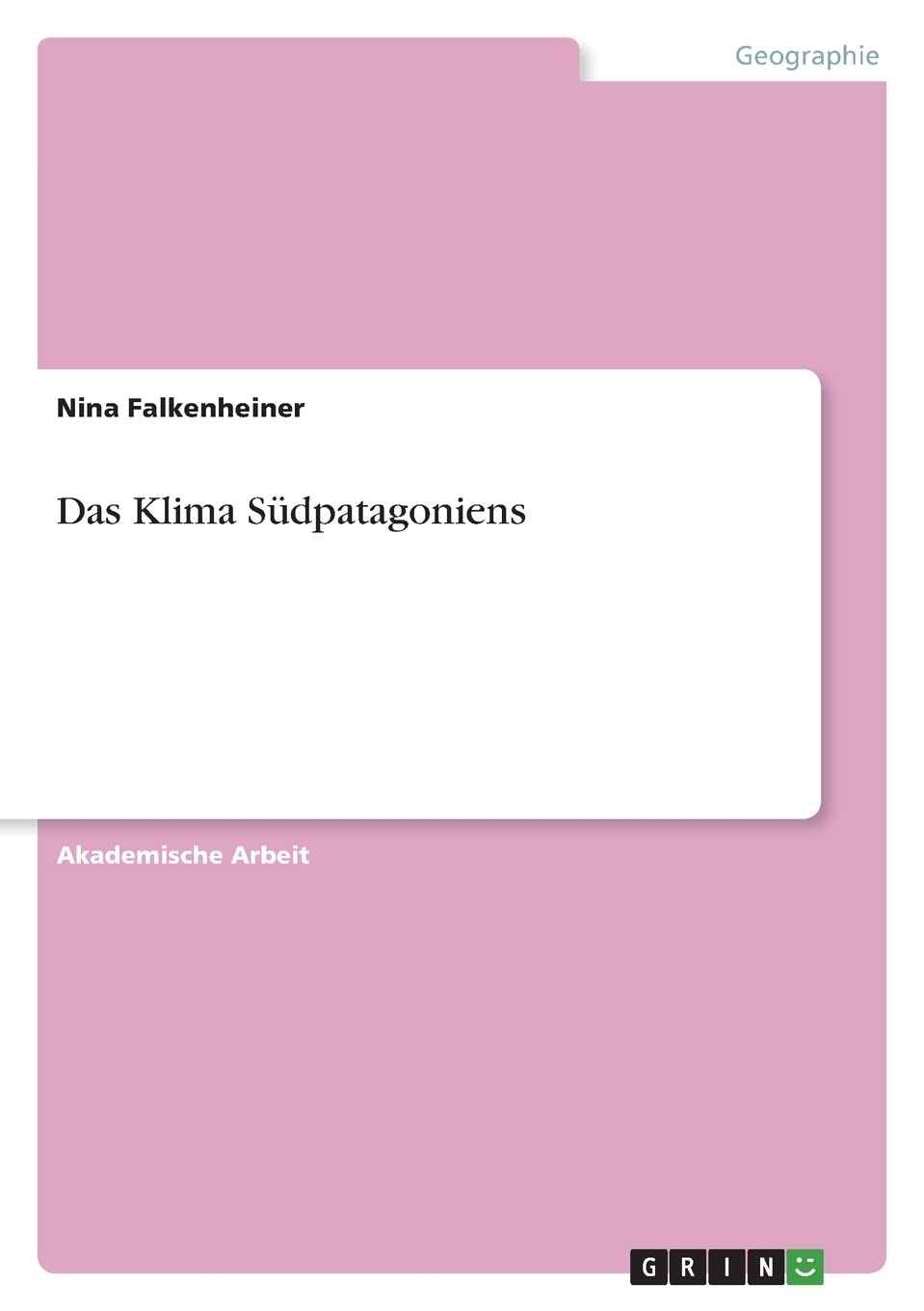 Das Klima Südpatagoniens Books