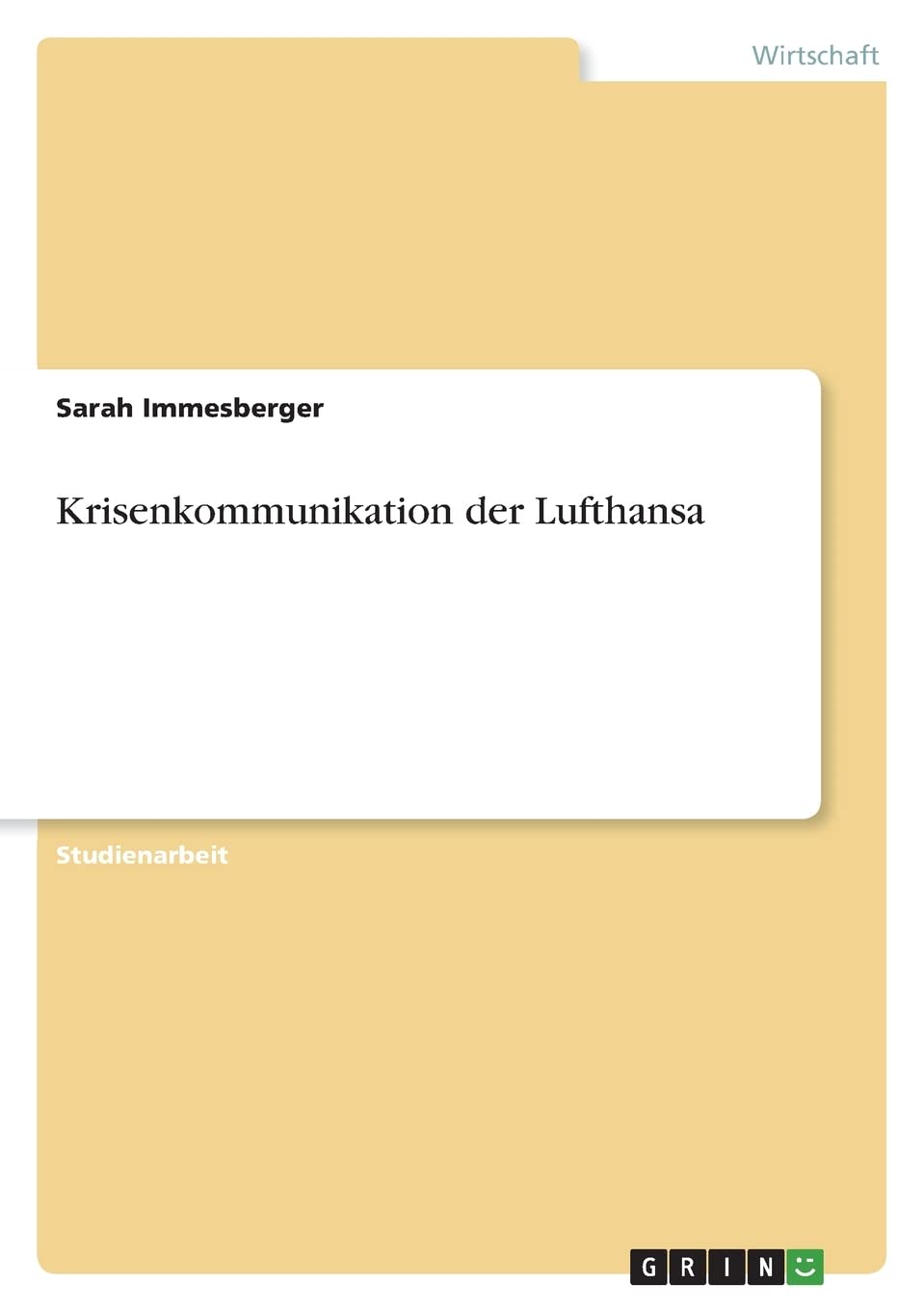Krisenkommunikation der Lufthansa Law