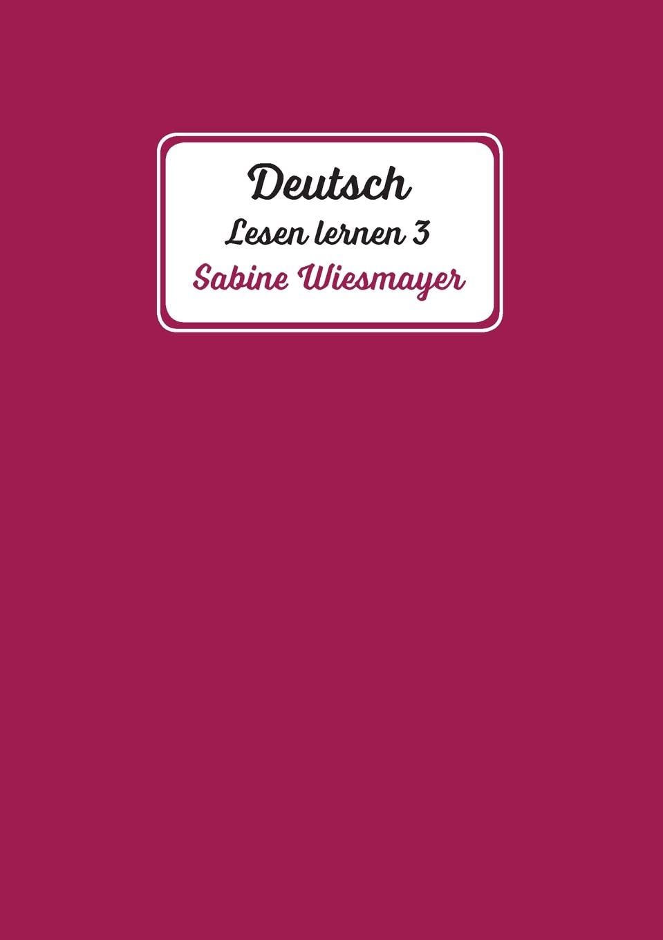 Deutsch, Lesen lernen 3 Memories