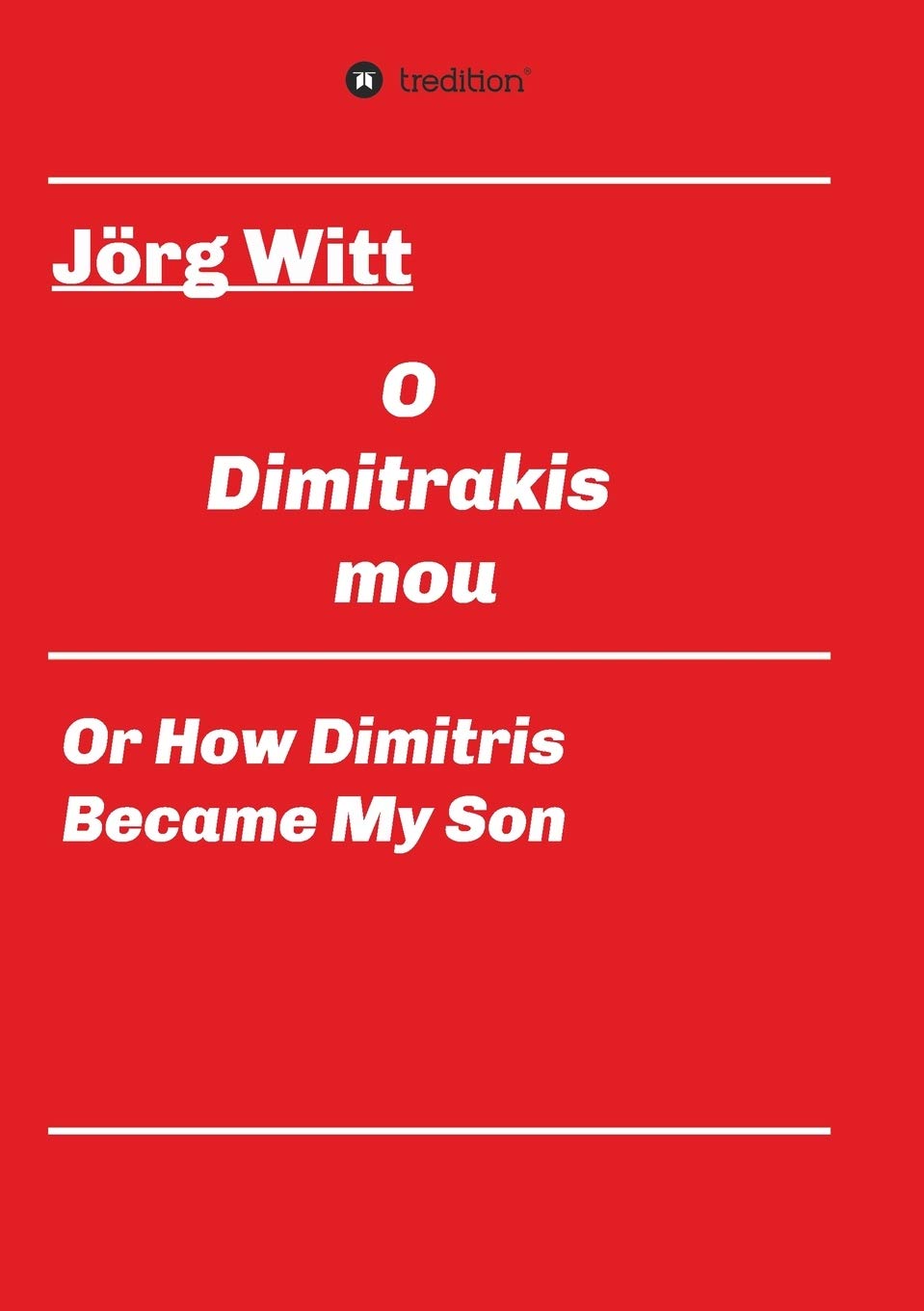 O Dimitrakis mou: or how Dimitris became my son Memories
