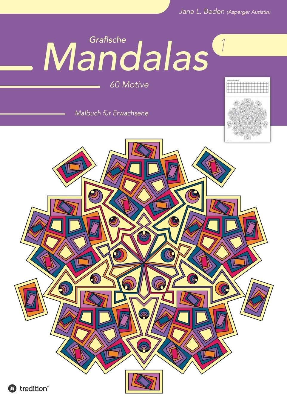 Grafische Mandalas 1: Malbuch für Erwachsene Film, Art & Culture