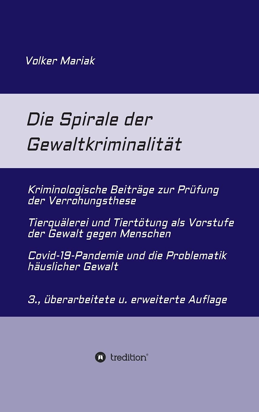 Die Spirale der Gewaltkriminalität book