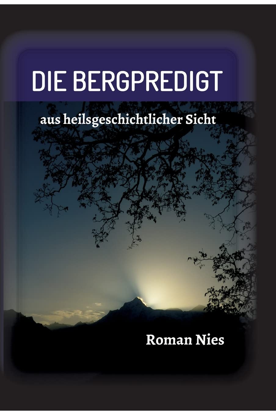 Die Bergpredigt: aus heilsgeschichtlicher Sicht Religion & Esotericism