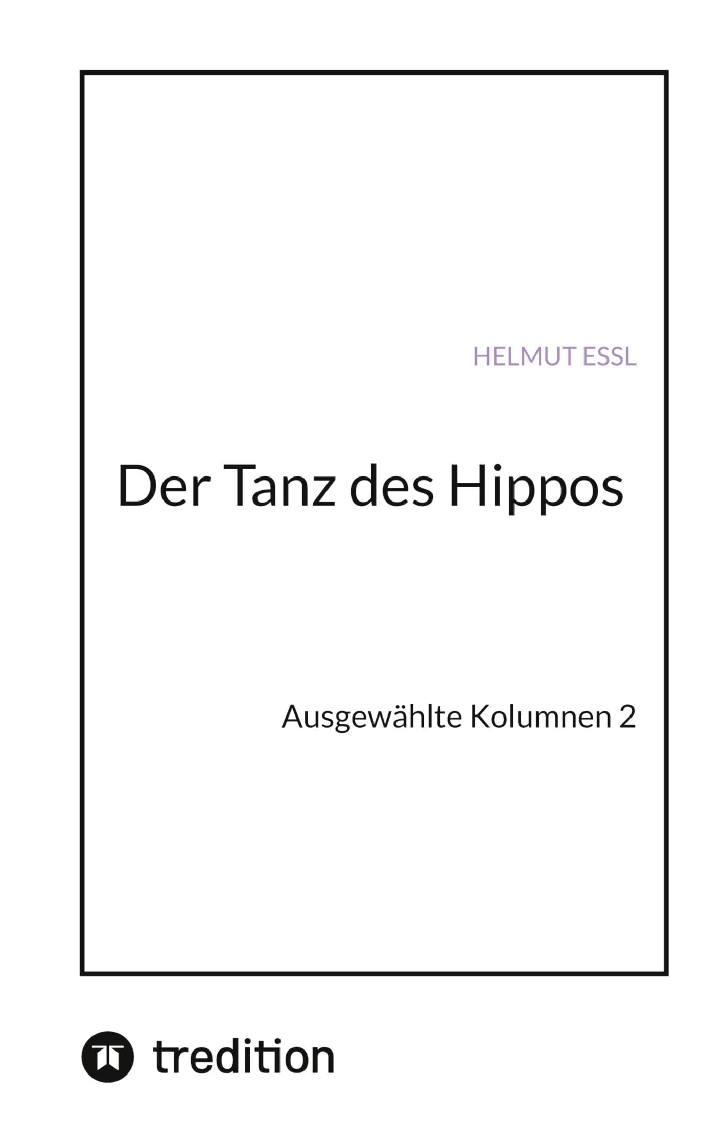 Der Tanz des Hippos Books