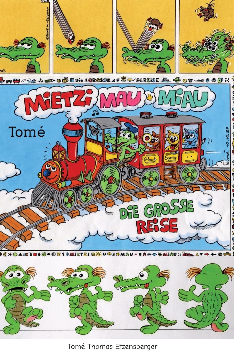 Mietzi, Mau und Miau / Katzenabenteuer: Die grosse Reise / Auf der Suche nach dem Krokodilskraut / Mietzi, Mau und Miau und das Krokodil Cartoons