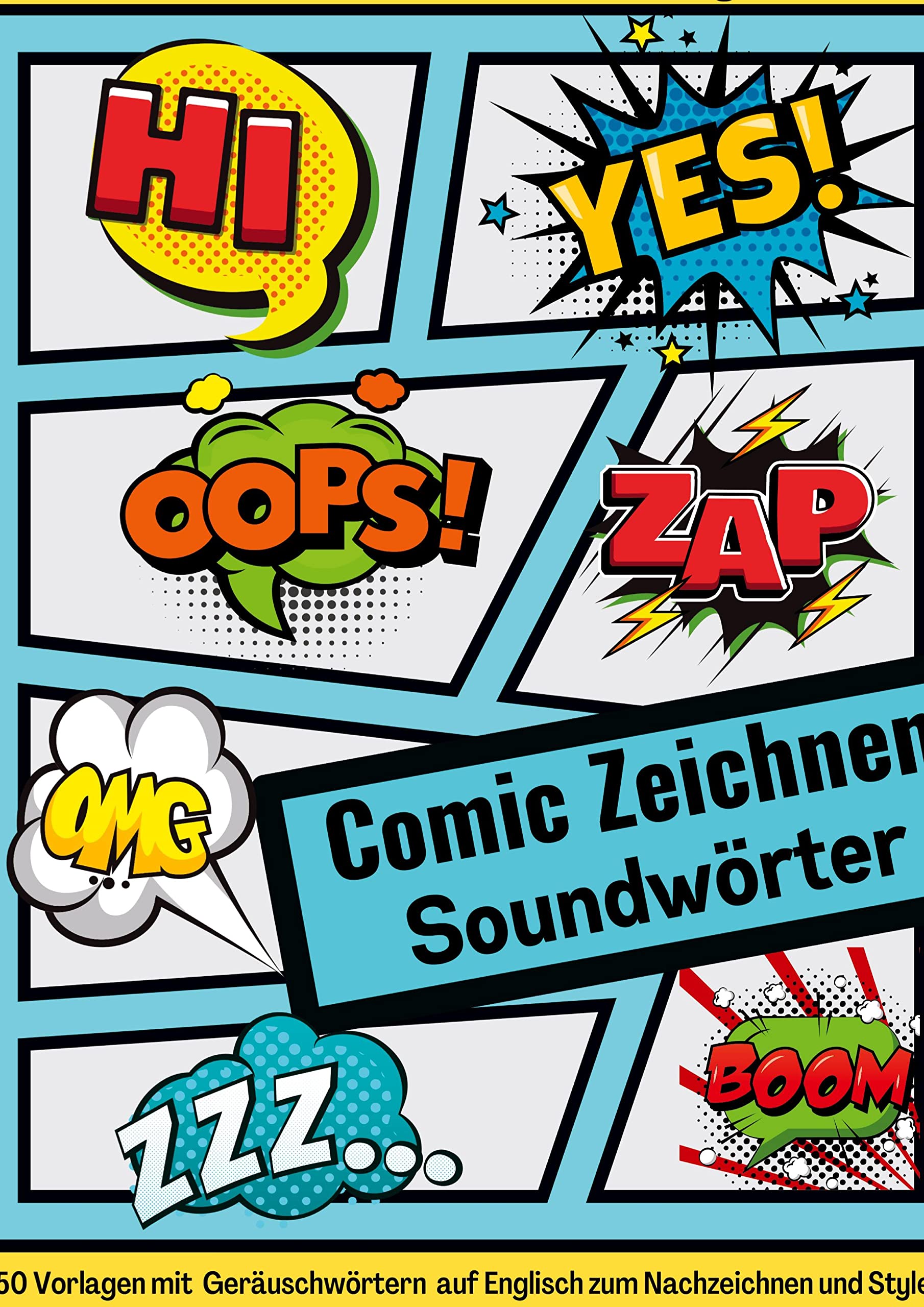 Comic Zeichnen Lernen Geräuschwörter Soundwörter Ideenbuch und Übungsheft Band 2 für Kinder Teenager Erwachsene Film, Art & Culture