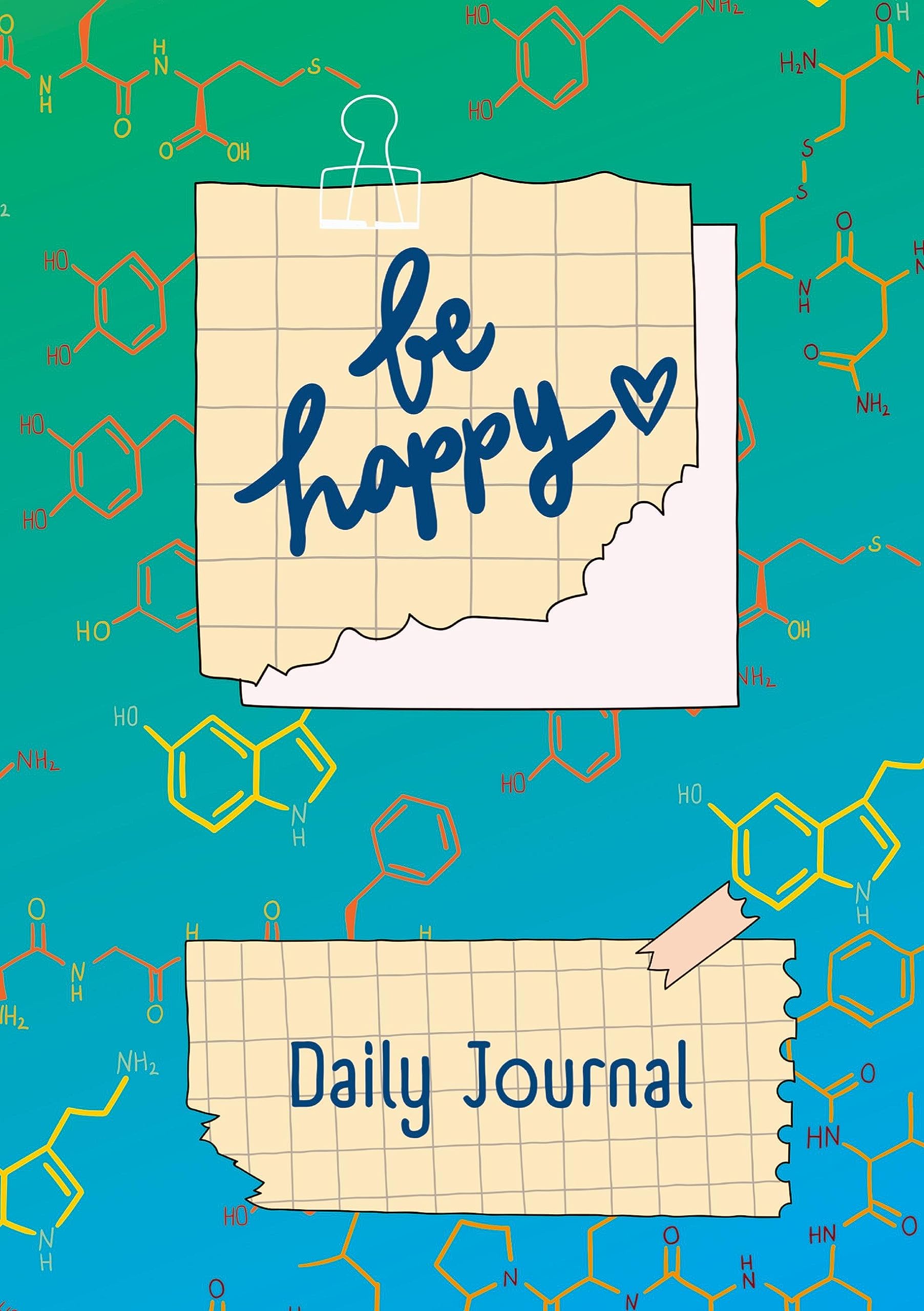 JOURNAL - Tagebuch zum Glücklich sein - Be Happy: Be happy/ Happy Journal/ Daily Journal DEUTSCH Leisure, Home & Garden