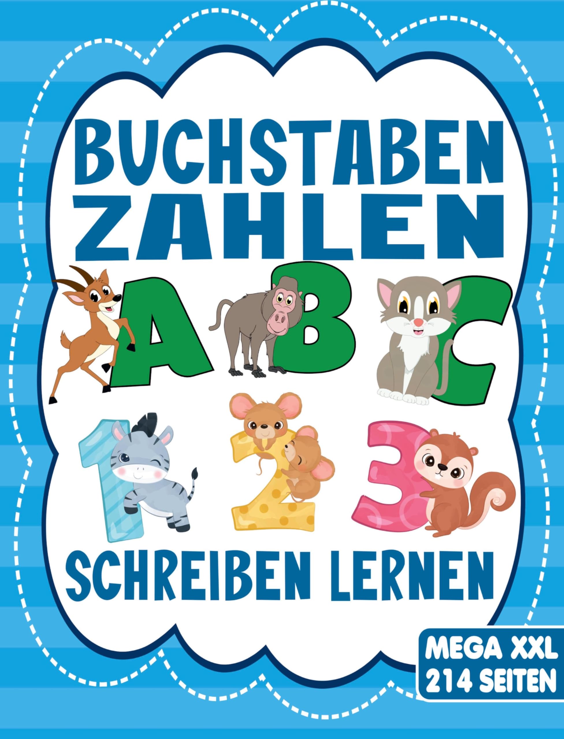 BUCHSTABEN UND ZAHLEN SCHREIBEN LERNEN - Für Mädchen und Jungen ab 4 Jahre Parents & Children