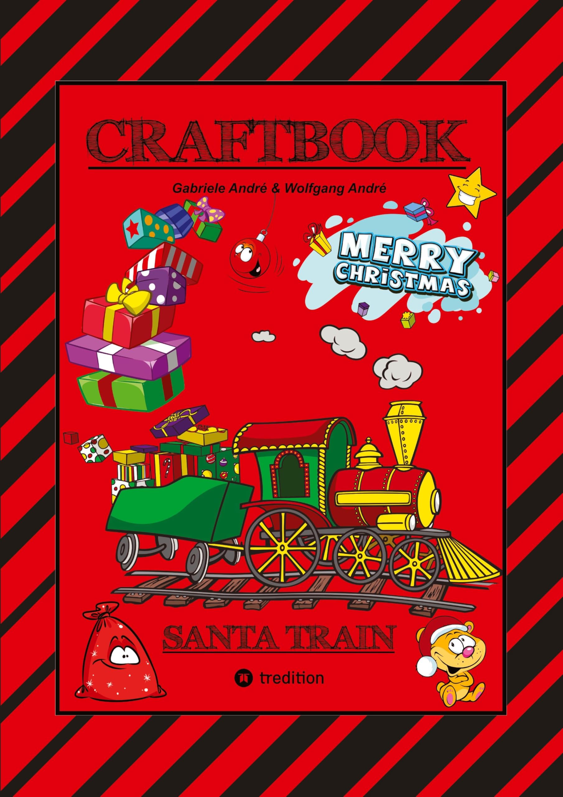 CRAFTBOOK - EISENBAHNEN - TURTRIALS - WEIHNACHTSMOTIVE - SANTA CLAUS - ELCH - ELFEN - KNIFFLIGE RÄTSEL - LUSTIGE AUFGABEN - CHRISTBAUM Lifestyle