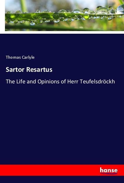 Product Image: Sartor Resartus