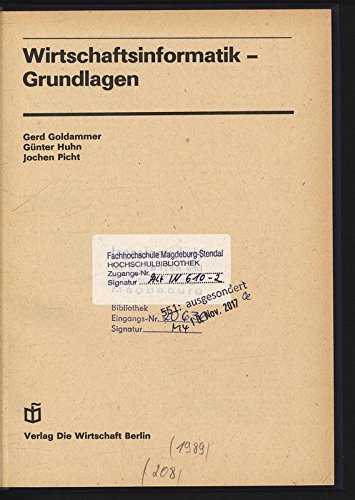 Wirtschaftsinformatik - Grundlagen Business & Technology