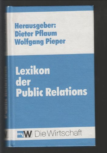 Lexikon der Public Relations Books