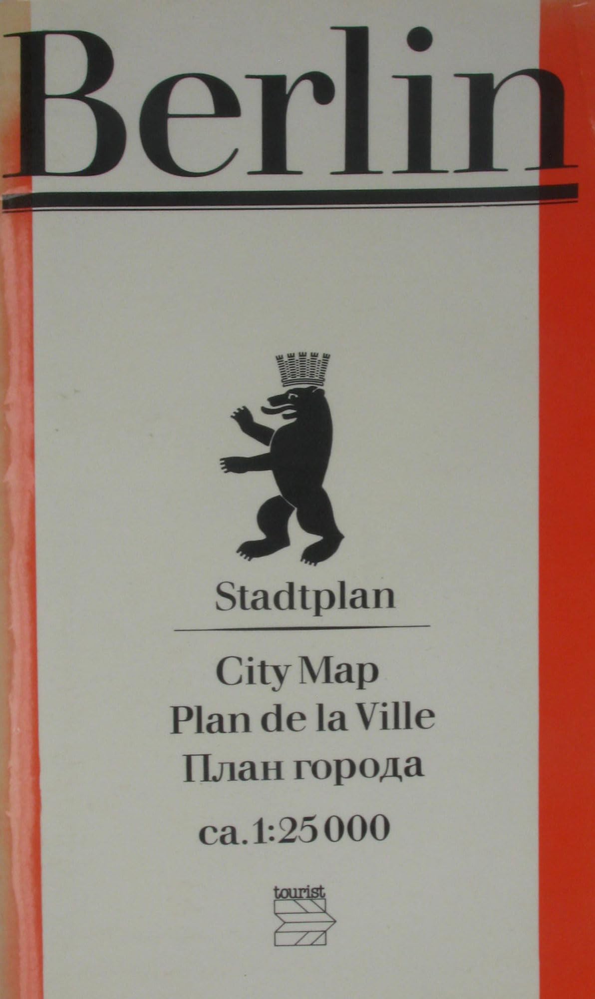 Berlin, Stadtplan, ca. 1:25 000 / Berlin, city map, ca. 1:25 000 Books