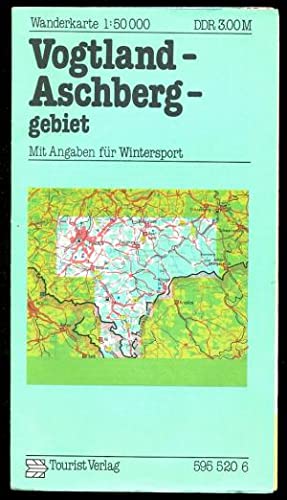 Wanderkarte Vogtland - Aschberggebiet. Hiking & Cycling