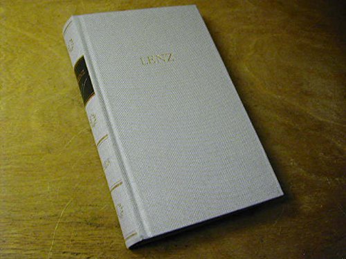 Lenz Werke in einem Band Books