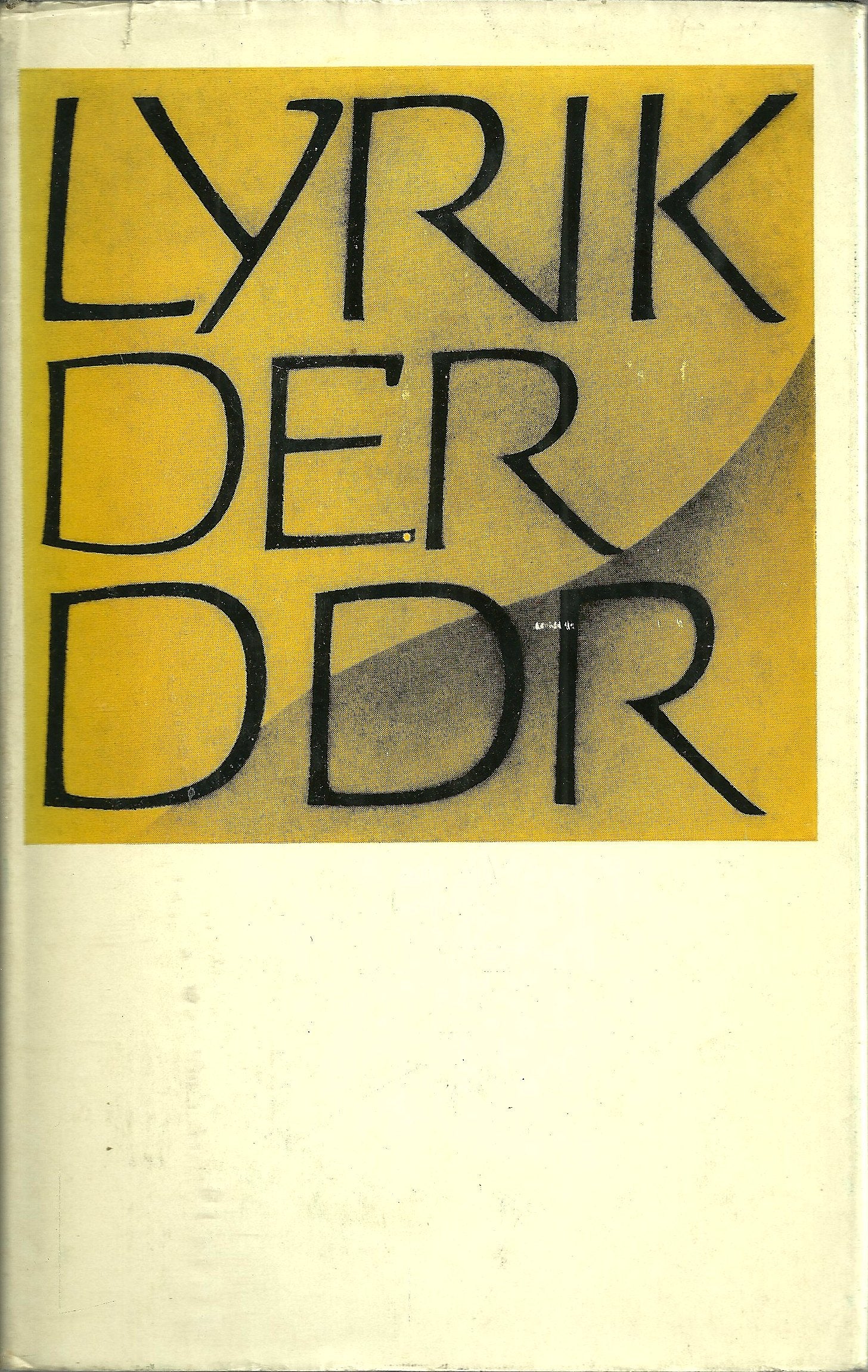 Product Image: Die eigene Stimme: Lyrik der DDR
