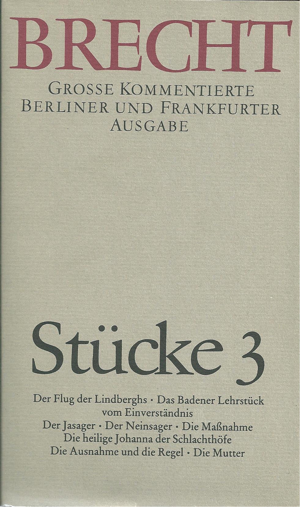 Stücke 3 Drama