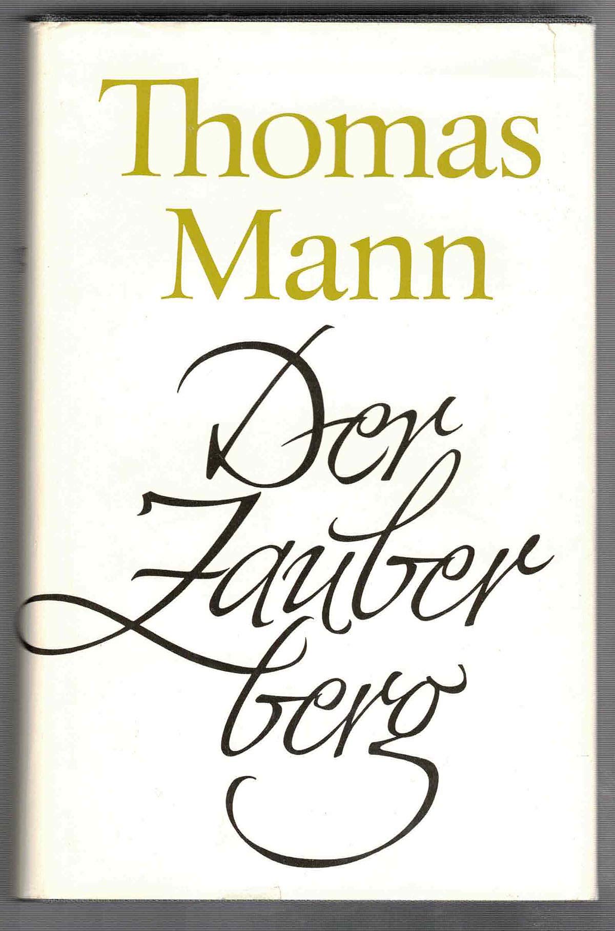 Der Zauberberg. Roman. Books