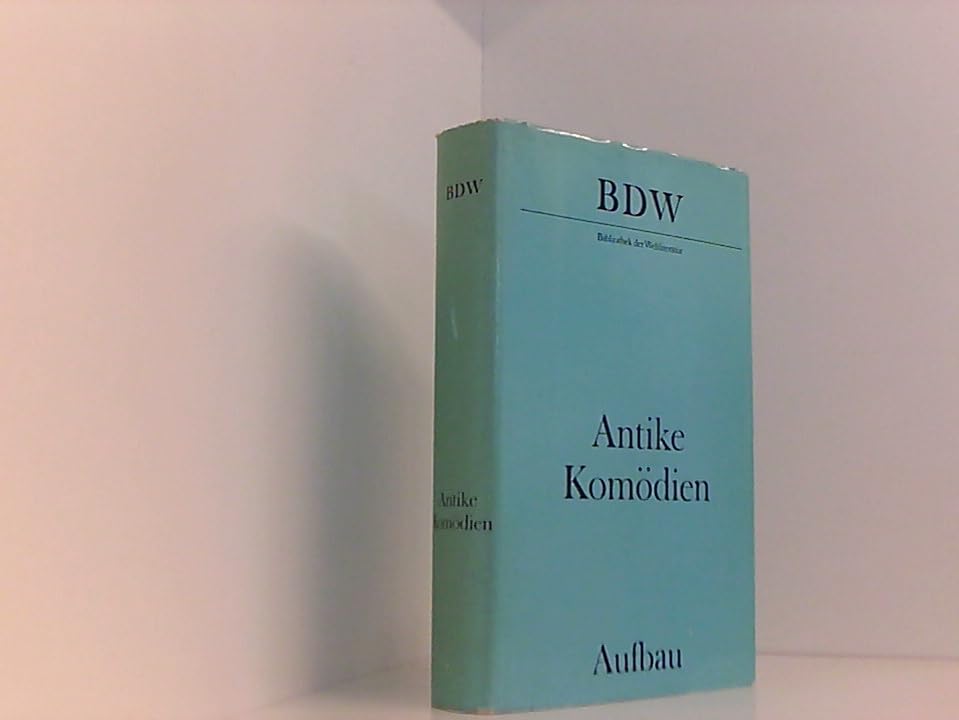 Antike Komödien. Aristophanes, Menander, Plautus, Terenz. Books