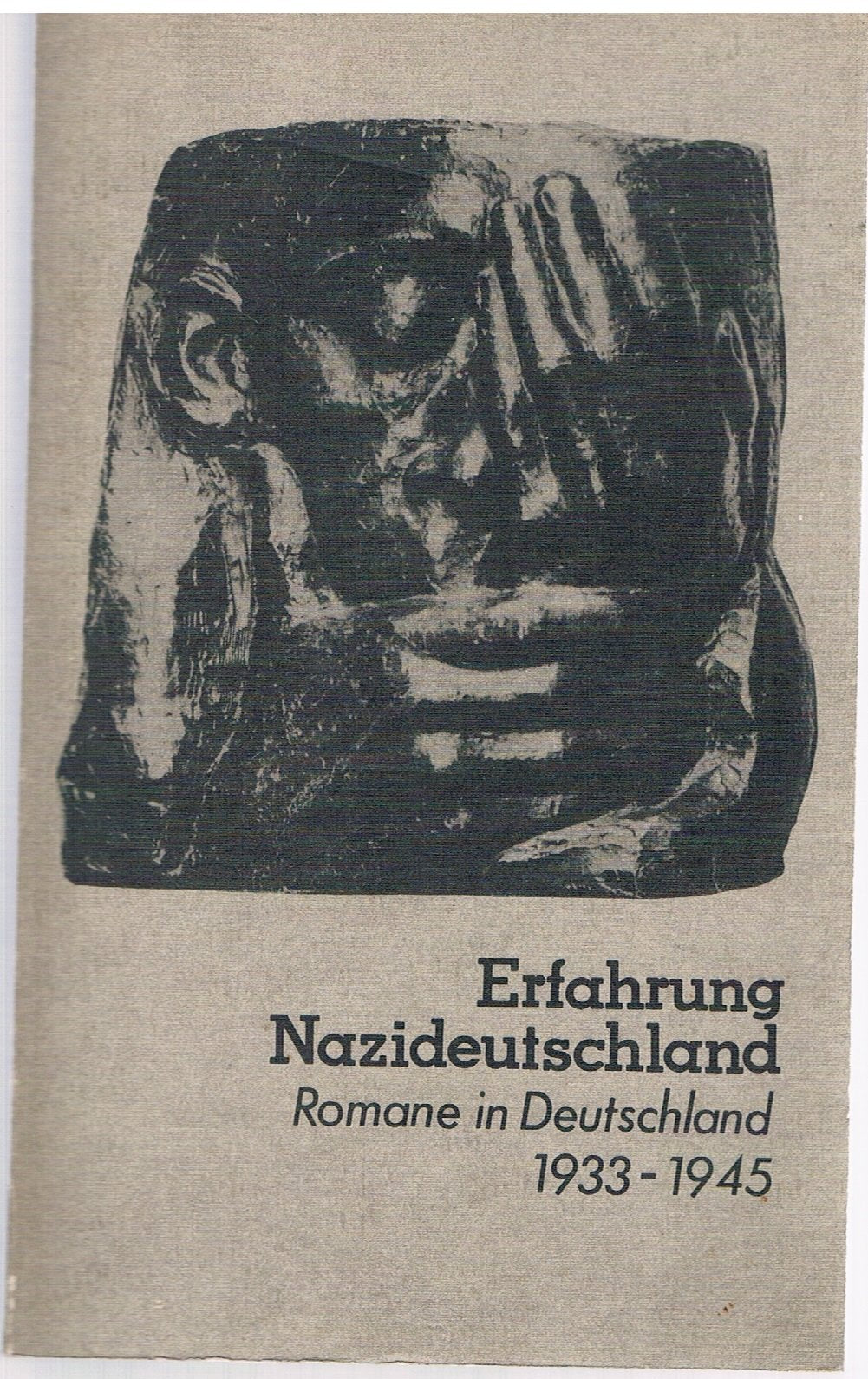 Erfahrung Nazideutschland: Romane in Deutschland 1933-1945. Analysen Books