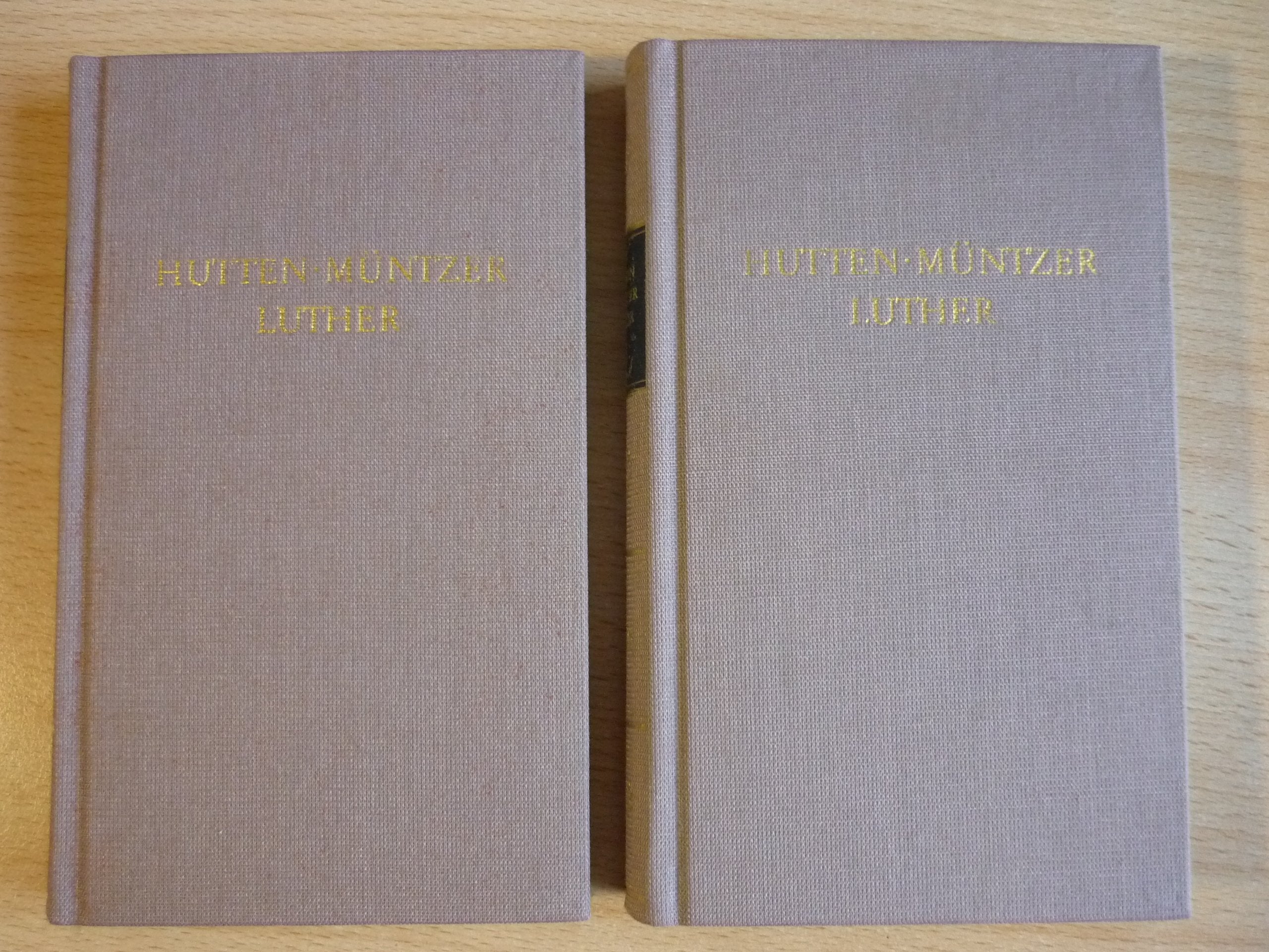 Hutten, Müntzer, Luther; Werke in zwei Bänden Religion & Esotericism