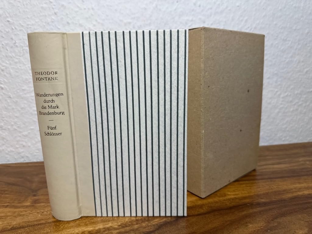 Fünf Schlösser. Altes und Neues aus Mark Brandenburg. - Wanderungen durch die Mark Brandenburg, Band V separat. - Books