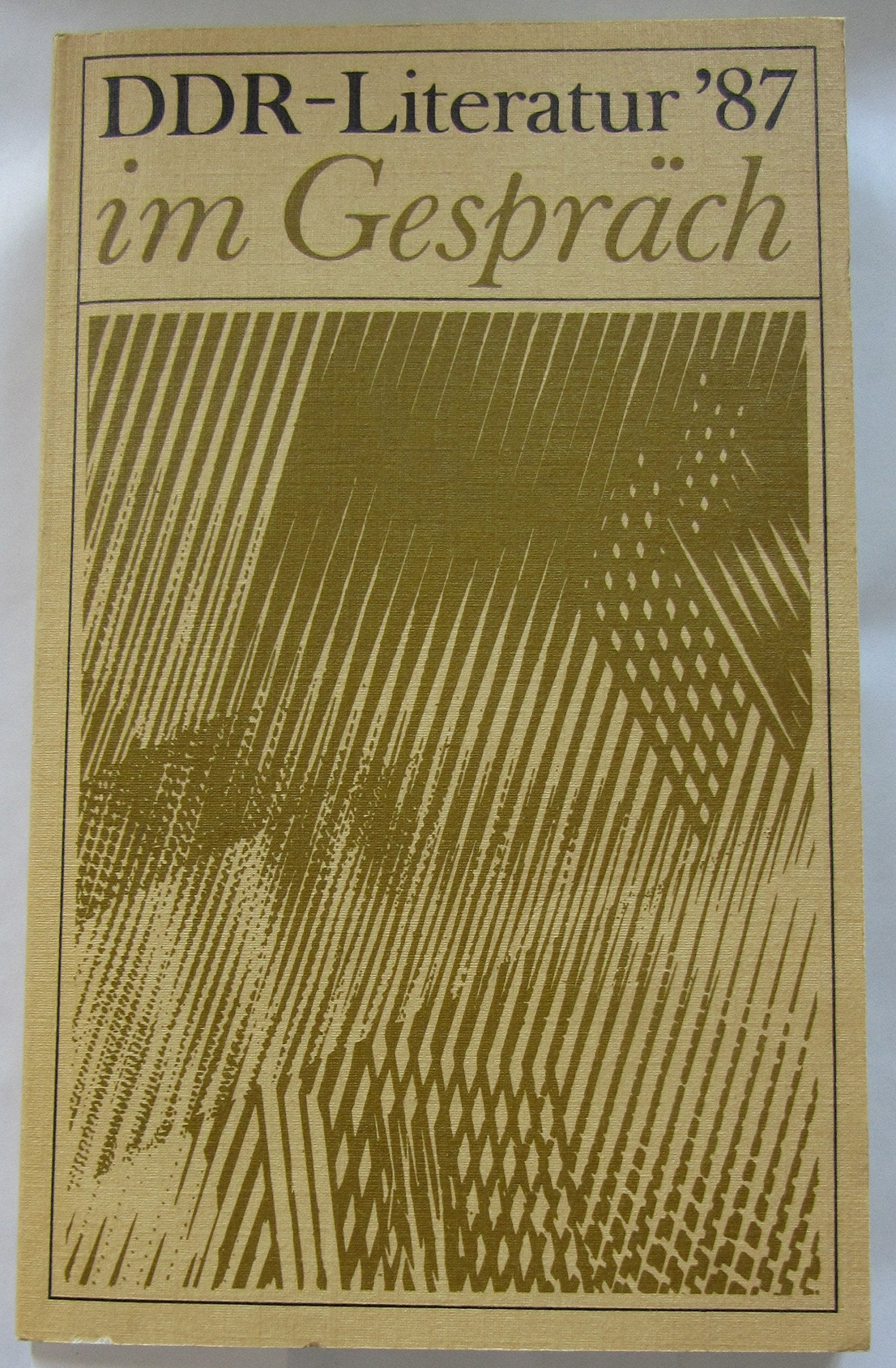 DDR-Literatur '87 im Gespräch book