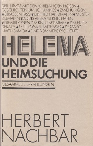 Helena und die Heimsuchung: Gesammelte Erzählungen Books