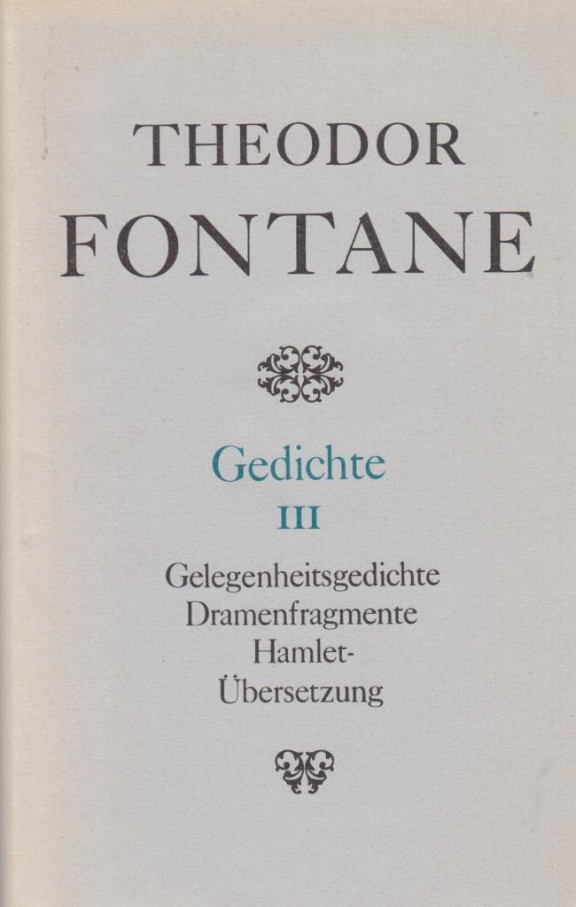 Gedichte Contemporary literature