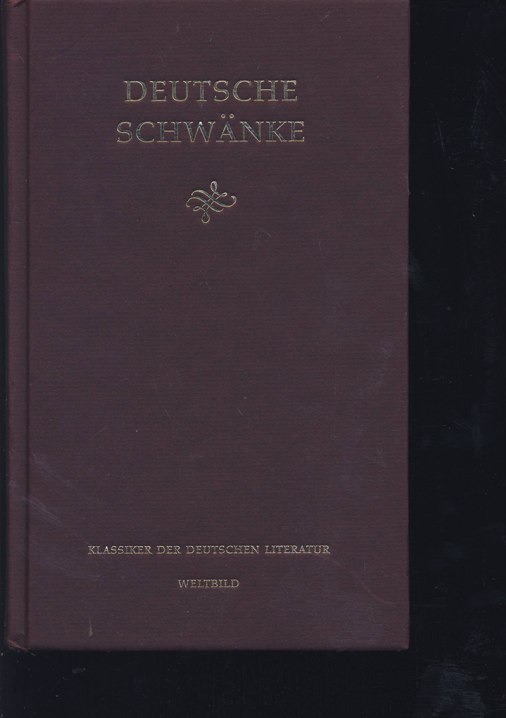 Deutsche Schwänke in einem Band Politics & History