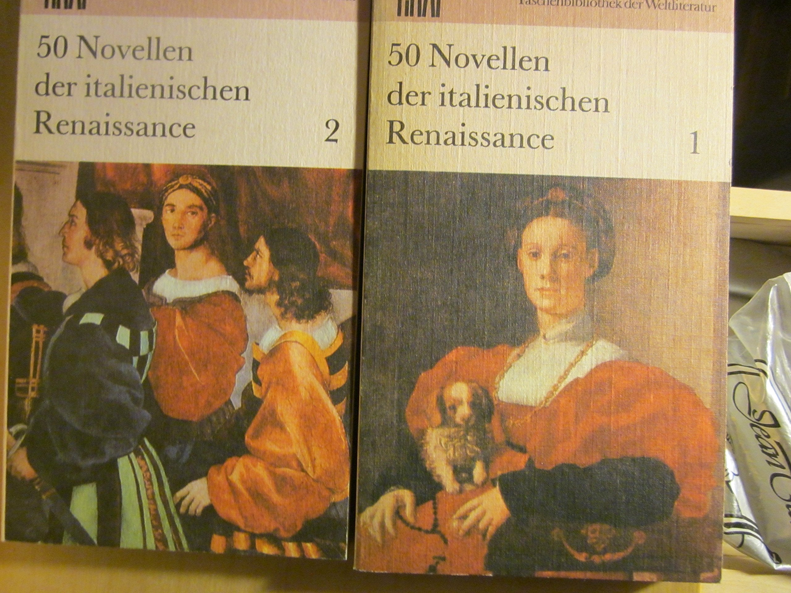 50 Novellen der italienischen Renaissance Foreign Languages ​​& Dictionaries